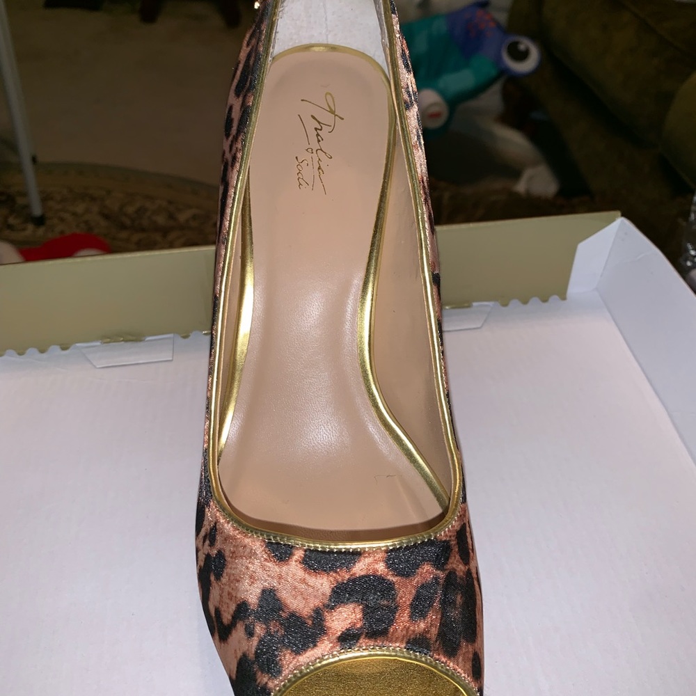 Suede Peeptoe